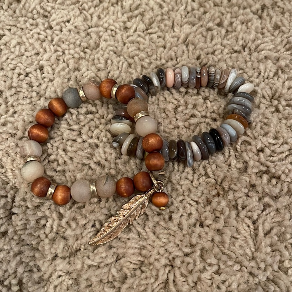 Two bracelets $10